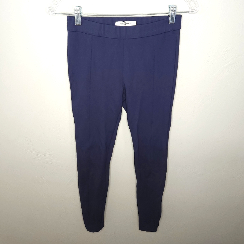 Tory Burch~ Sport Dark Blue Leggings, Sz. Xs Tp